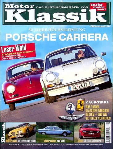 Deckblatt Motor Klassik (01/2005)